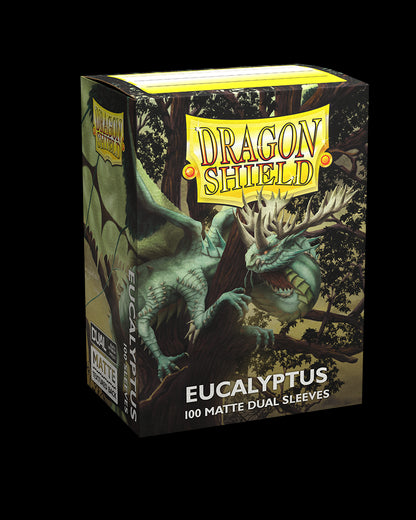 Dragon Shield - Eucalyptus - Matte Dual Sleeves - Standard Size