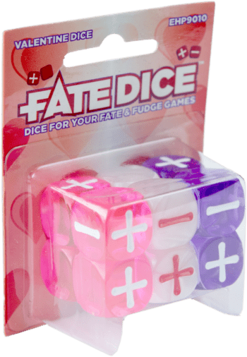 Fate Dice: Valentine Dice