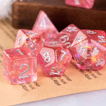 Red Candy Paper Dice