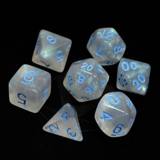 Glacial Moonstone with Blue