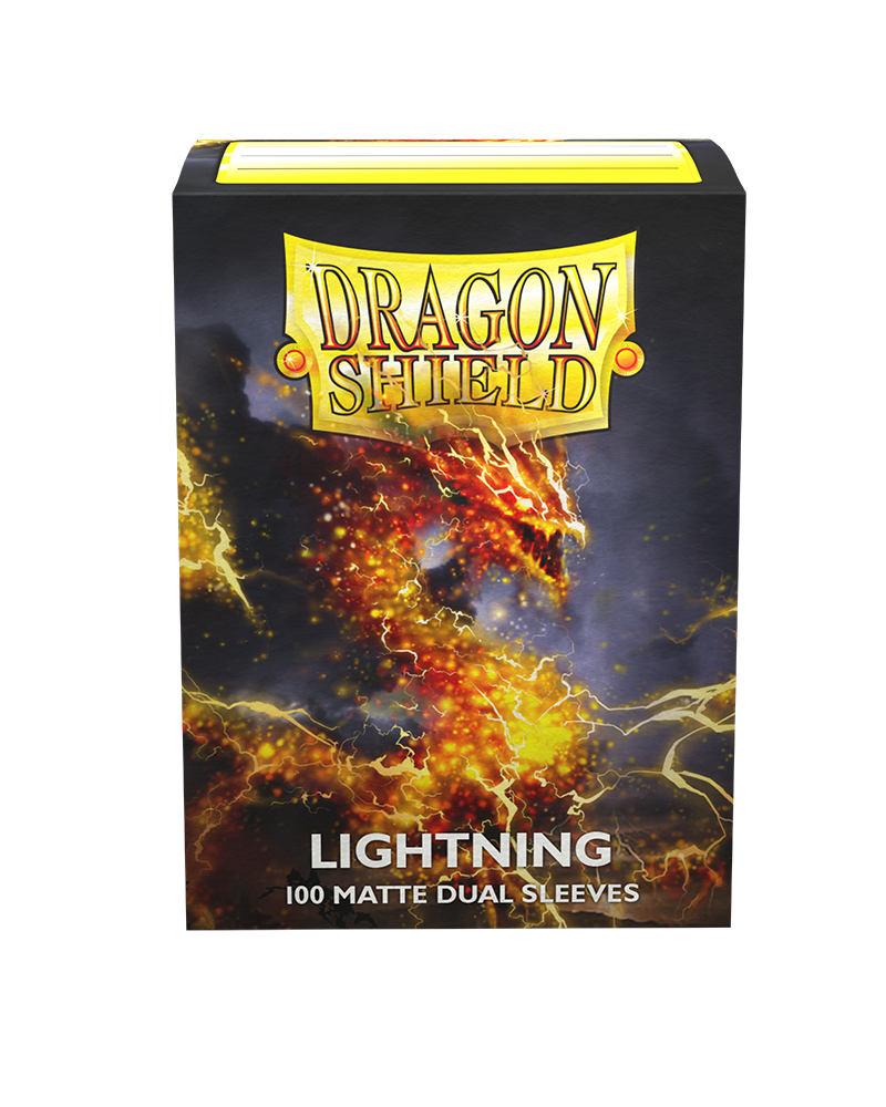 Dragon Shield - Lightning - Matte Dual Sleeves - Standard Size