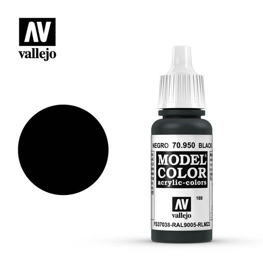Vallejo Model Colour - Black 17 ml