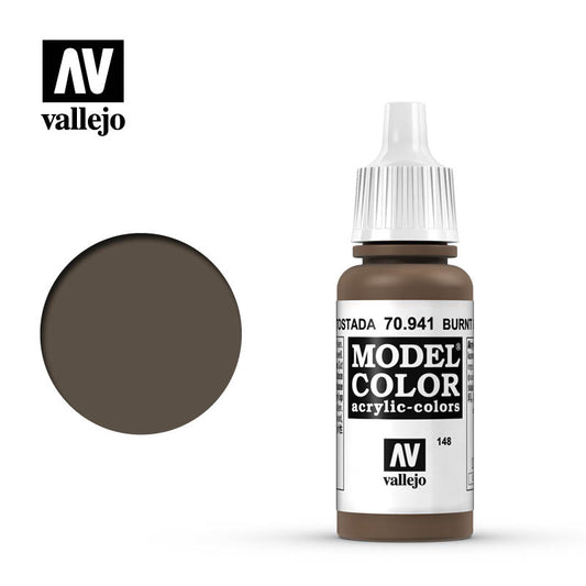 Vallejo Model Colour - Burnt Umber 17 ml