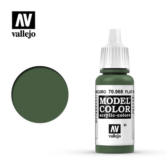 Vallejo Model Colour - Flat Green 17 ml