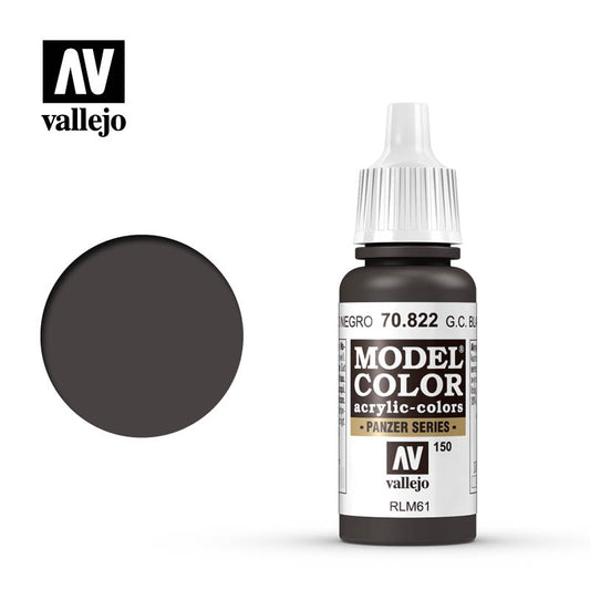 Vallejo Model Colour - German Cam Black Brown 17 ml