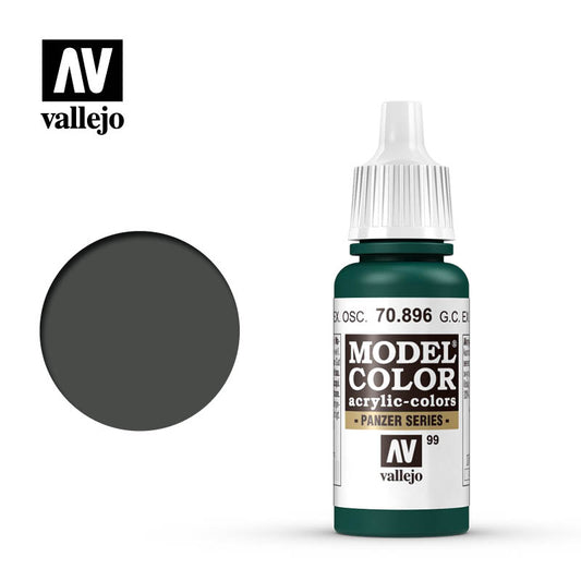 Vallejo Model Colour - German Cam Extra Dark Green 17 ml
