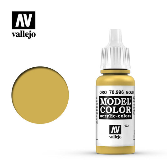 Vallejo Model Colour - Metallic Gold 17 ml