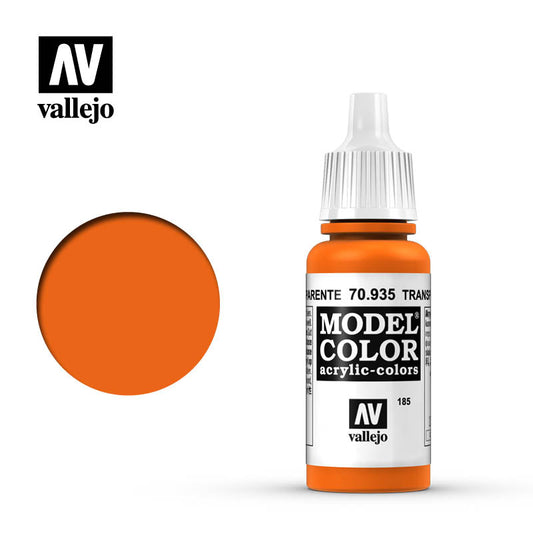 Vallejo Model Colour - Transparent Orange 17 ml