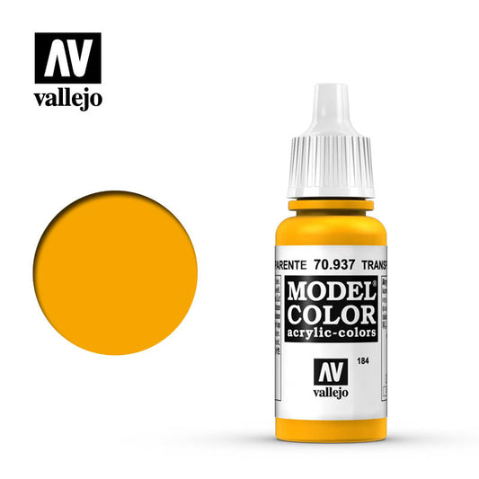 Vallejo Model Colour - Transparent Yellow 17 ml