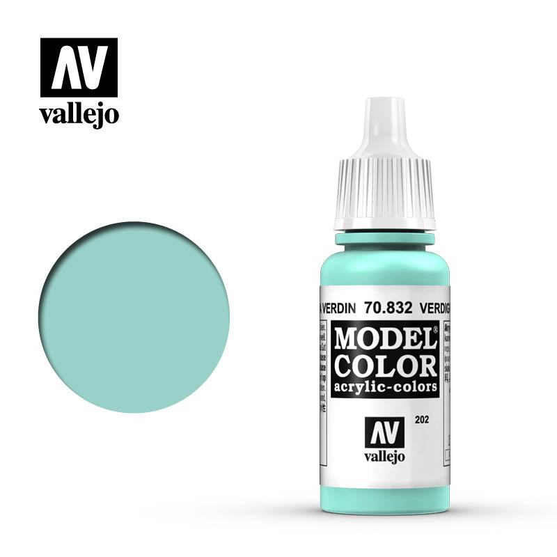 Vallejo Model Colour - Verdigris Glaze 17 ml