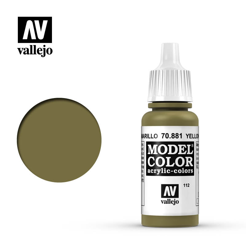 Vallejo Model Colour - Green Yellow 17 ml