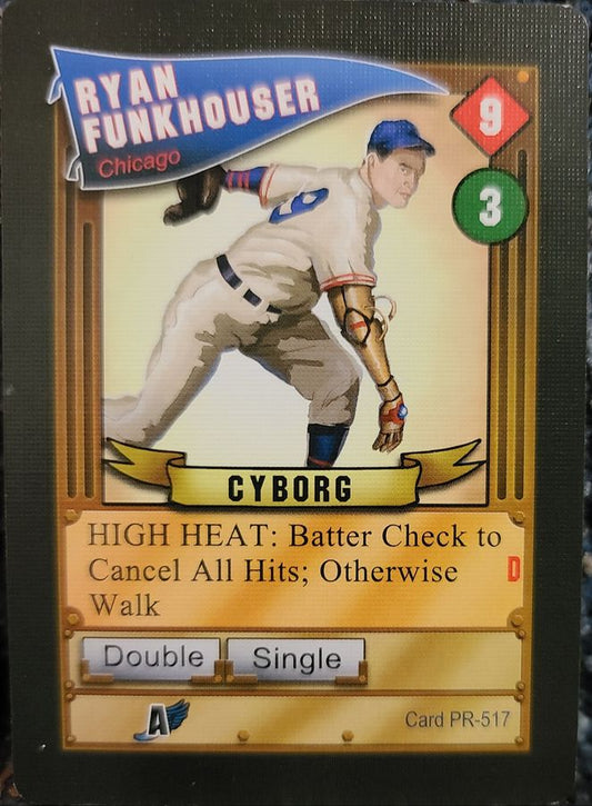 Baseball Highlights: 2045 - Ryan Funkhouser Promo Card