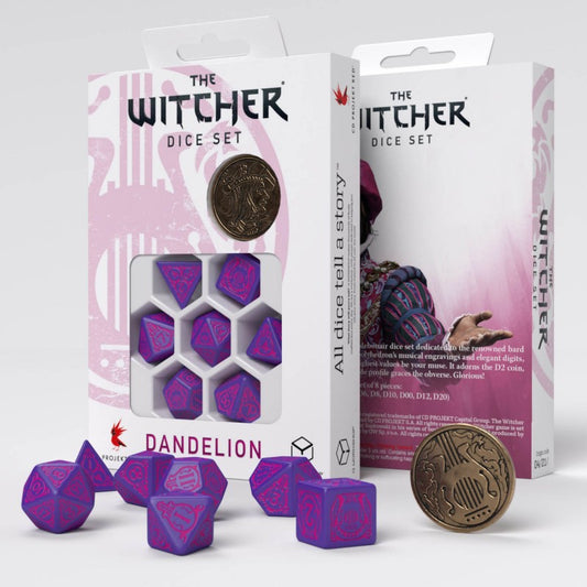 The Witcher Dice Set: Dandelion - the Conqueror of Hearts